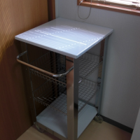 オーナー様用荷物置きワゴン